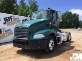 2012 MACK CXU VIN: 1M1AW01X7CM004185 SINGLE AXLE DAY CAB TRUCK TRACTOR