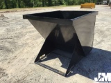 UNUSED STANDARD DUTY 2 CY CAPACITY DUMPING HOPPER