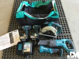 (RECONDITIONED) MAKITA XT505 COMBO KIT
