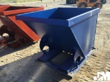 (UNUSED) STANDARD DUTY 2 CY CAPACITY DUMPING HOPPER