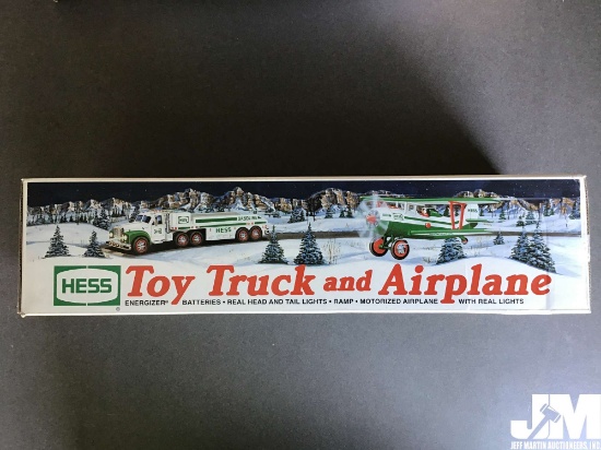 2002 HESS TOY TRUCK AND AIRPLANE