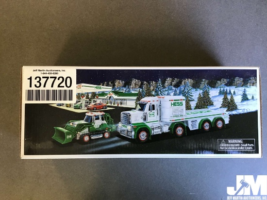 2013 HESS TOY TRUCK AND TRACTOR