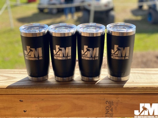 JMA BRANDED STAINLESS STEEL & BLACK YETI CUP ALL PROCEEDS