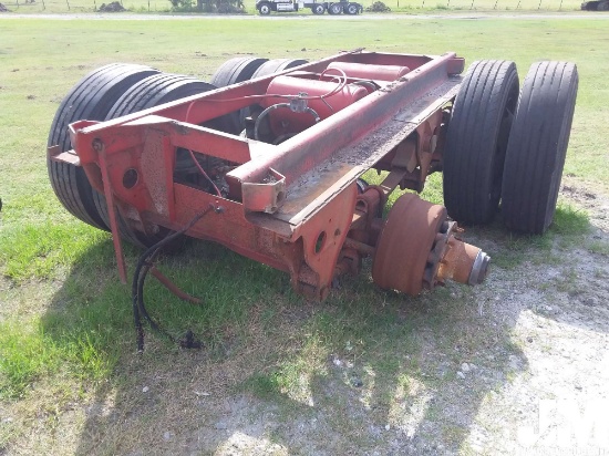 T/A REAR CUT OFF, TIRES 11R22.5, SPRING SUSPENSION