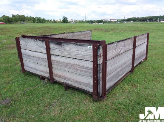 11'6" WOOD SIDED BED, TO FIT COMMERCIAL TRUCK