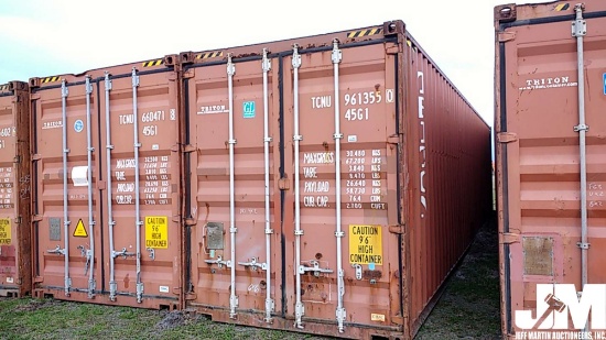 2006 TRITON CONTAINER SN: TCNU9613550
