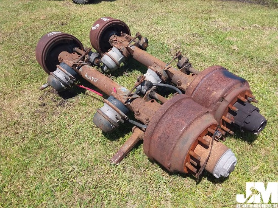 QTY OF (2) MISC AXLES