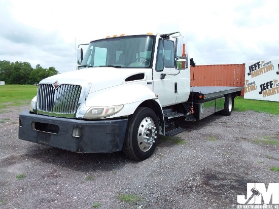2012 INTERNATIONAL 4300 SBA SINGLE AXLE ROLLBACK TRUCK VIN: 1HTMMAAL4CH557085
