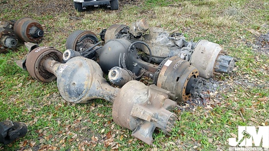 QTY OF (3) MISC CUT OFF AXLES
