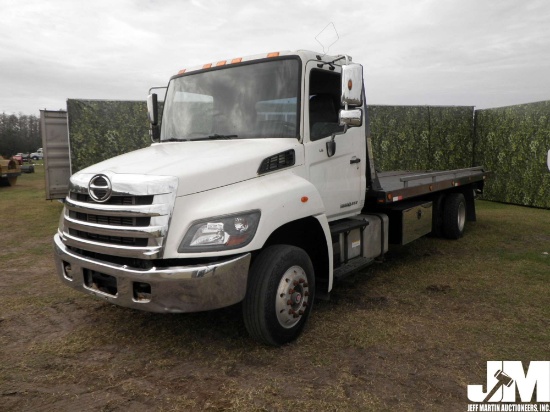 2015 HINO CONVENTIONAL TYPE TRUCK SINGLE AXLE ROLLBACK TRUCK VIN: 5PVNJ8JP4F4S51246