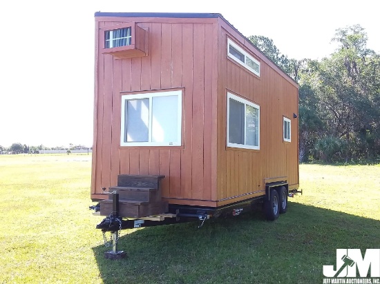 TINY HOUSE BUILT ON A 2017 T/A TRAILER MADE CUSTOM