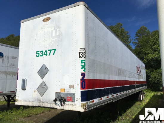 2006 STRICK COMMERCIAL TRAILER 53'X102" VAN TRAILER VIN: 1S12E95386E508157