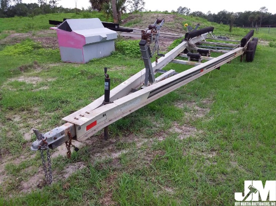 MAGIC LOADER TRI AXLE ALUMINUM TRAILER BY MAGIC TILT, MANUAL