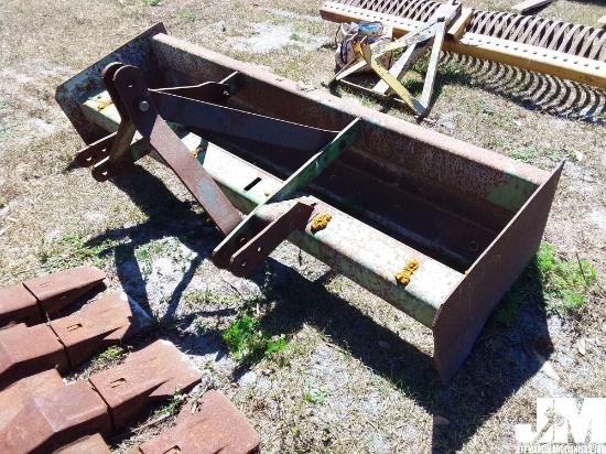 72" BOX BLADE W/ 3 PT HITCH