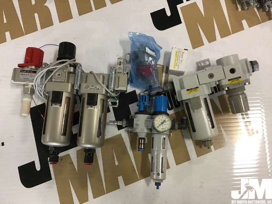 QTY OF (3) PNEUMATIC AIR FILTER REGULATOR COMBOS