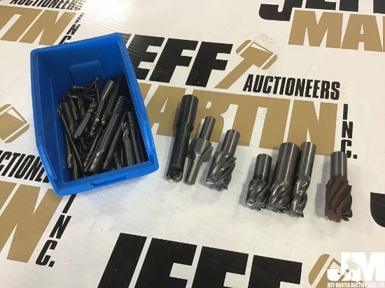 MISC QTY OF ASSORTED CARBIDE INDUSTRIAL DRILL BITS