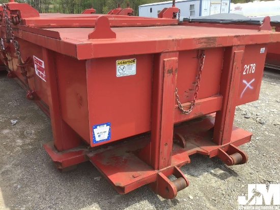 NORTHEAST 20 CY TUB STYLE ROLL-OFF CONTAINER SN: 37999