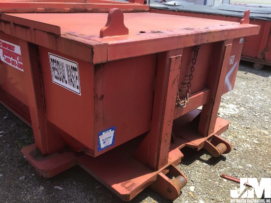 NORTHEAST 20 CY TUB STYLE ROLL-OFF CONTAINER SN: 37885