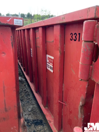 NORTHEAST 30 CY RECTANGLE ROLL-OFF CONTAINER SN: 36705