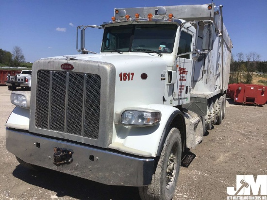 2014 PETERBILT 367 QUINT AXLE DUMP TRUCK VIN: 1NPTX4EX2ED228029