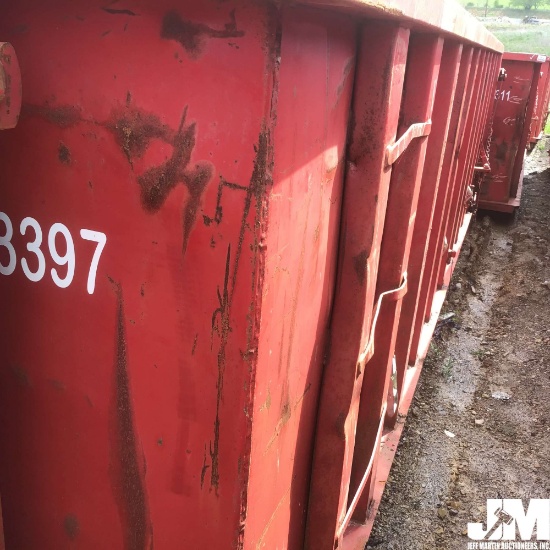NORTHEAST 30 CY RECTANGLE ROLL-OFF CONTAINER SN: 39472