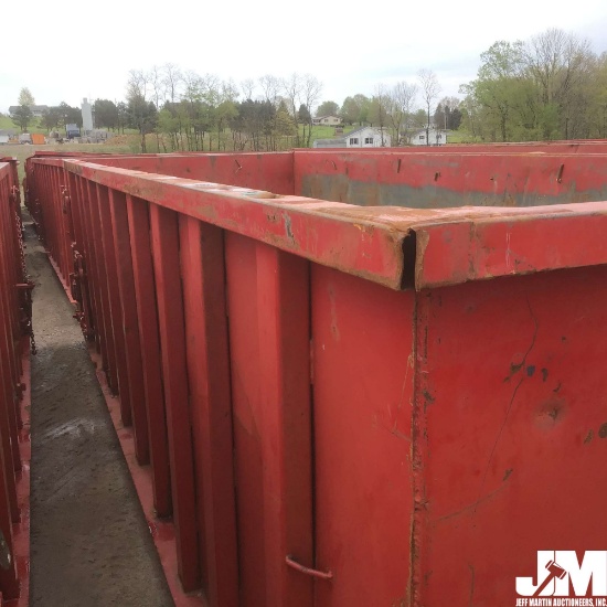 NORTHEAST 30 CY RECTANGLE ROLL-OFF CONTAINER SN: 39604