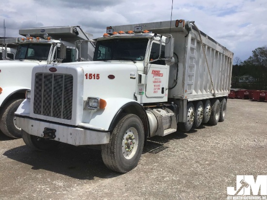 2014 PETERBILT 367 QUINT AXLE DUMP TRUCK VIN: 1NPTL4EX7ED228376