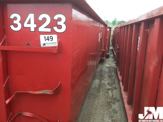 NORTHEAST 30 CY TUB STYLE ROLL-OFF CONTAINER SN: 58575