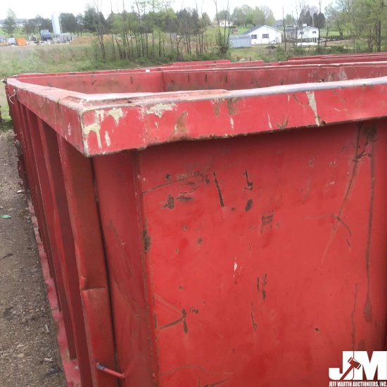 NORTHEAST 30 CY RECTANGLE ROLL-OFF CONTAINER SN: 39659