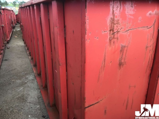 NORTHEAST 30 CY RECTANGLE ROLL-OFF CONTAINER SN: 37452