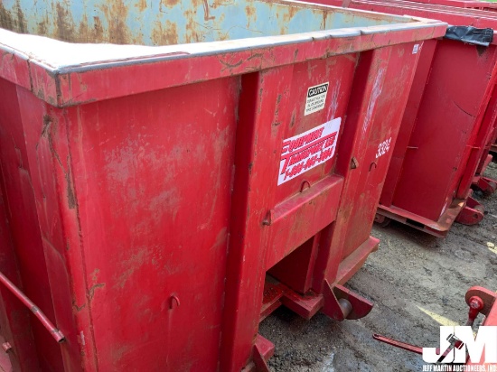NORTHEAST 30 CY RECTANGLE ROLL-OFF CONTAINER SN: 14906