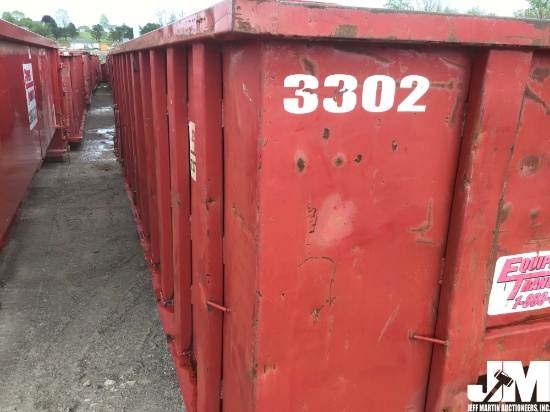 NORTHEAST 30 CY RECTANGLE ROLL-OFF CONTAINER SN: 36706