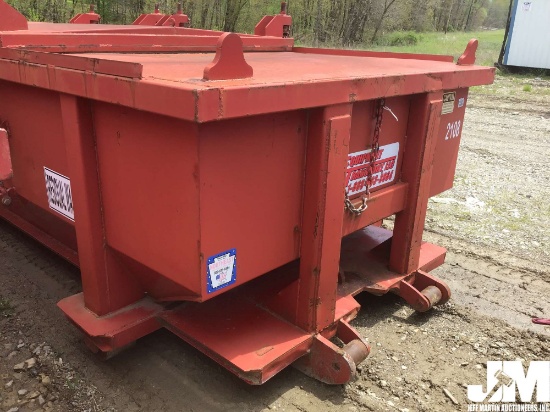 NORTHEAST 20 CY TUB STYLE ROLL-OFF CONTAINER SN: 37374