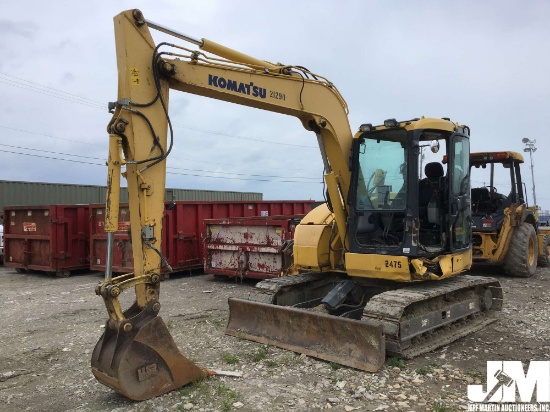 2014 KOMATSU PC78US-8 MINI EXCAVATOR SN: 21290