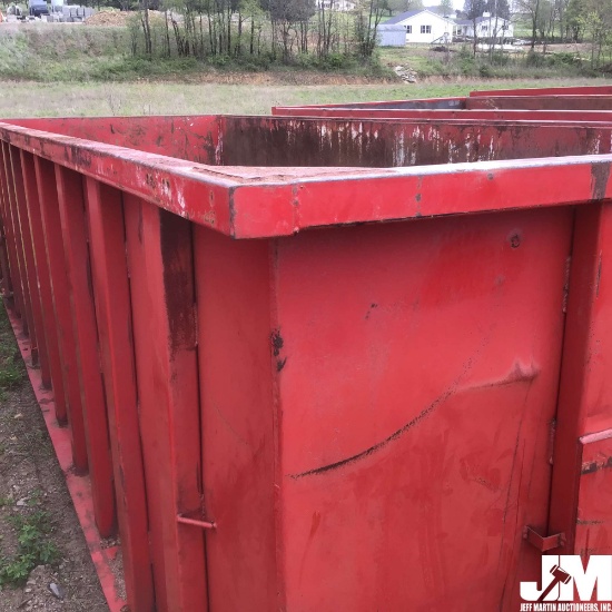 NORTHEAST 30 CY RECTANGLE ROLL-OFF CONTAINER SN: 39146