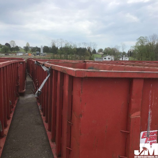 NORTHEAST 30 CY RECTANGLE ROLL-OFF CONTAINER SN: 38017