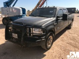 2005 FORD F-250XLT CREW CAB 4X4 3/4 TON PICKUP VIN: 1FTSW20P75EC59143