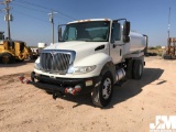 2014 INTERNATIONAL 4400 SBA 4X2 SINGLE AXLE WATER TRUCK VIN: 3HAMKAAN2EL767463