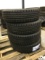 (NEW & UNUSED) QTY OF (4) ANNAITE 225/70R19.5 TIRES