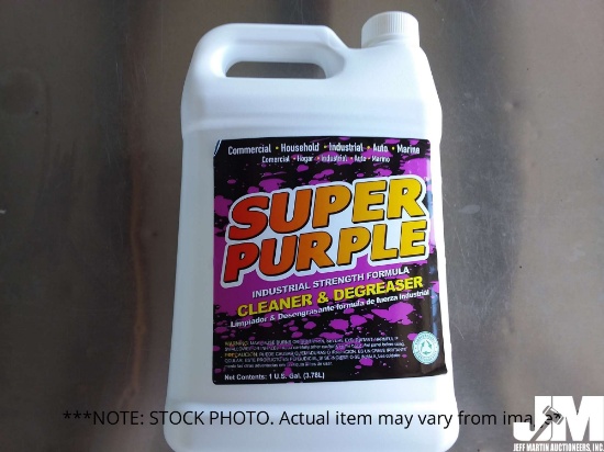 (UNUSED) QTY OF (1) CASE OF 1 GAL SUPER PURPLE