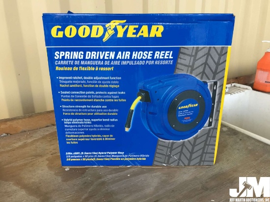 (UNUSED) GOODYEAR 3/8" X 50' AIR HOSE REEL