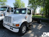 1990 INTERNATIONAL 4000 VIN: 1HTSAZRM3LH285611 S/A CAB & CHASSIS