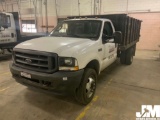 2004 FORD F-450 SINGLE AXLE FLATBED VIN: 1FDXF46PX4ED01243