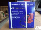 (UNUSED) LOW PROFILE 20 TON AIR/HYDRAULIC BOTTLE JACK