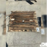 PALLET OF STEEL FORM STAKES