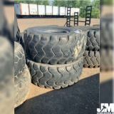 QTY OF (2) 26.5R25 TIRES