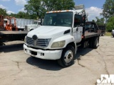 2006 HINO CONVENTIONAL TYPE TRUCK SINGLE AXLE FLATBED VIN: 5PVNJ8JT462S10690