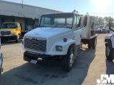 2001 FREIGHTLINER FL70 SINGLE AXLE FLATBED VIN: 1FVABSAK41HJ34222