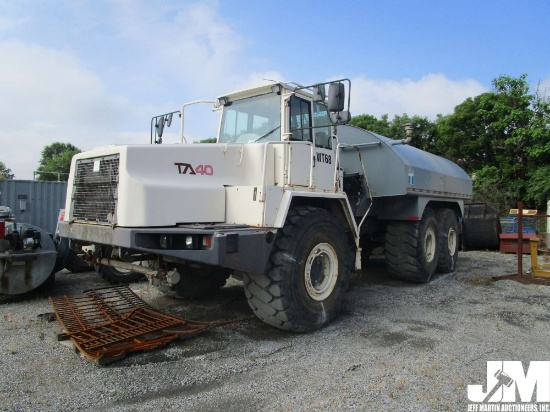 2002 TEREX TA40 WATER TRUCK SN: A8201084