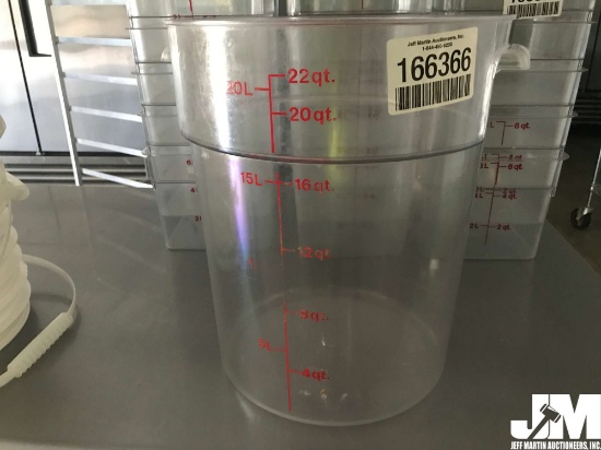 22QT MIXING CONTAINER